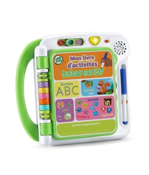 Mon livre d'activités interactif - J'écris, je joue et