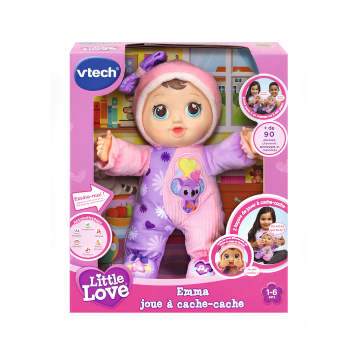 Poupée Emma cache-cache bébé - Poupée Little Love Eveil & Jouet