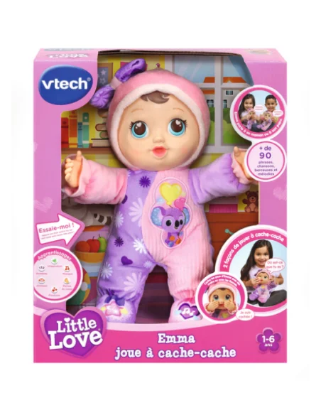 Poupée Emma cache-cache bébé - Poupée Little Love Eveil & Jouet