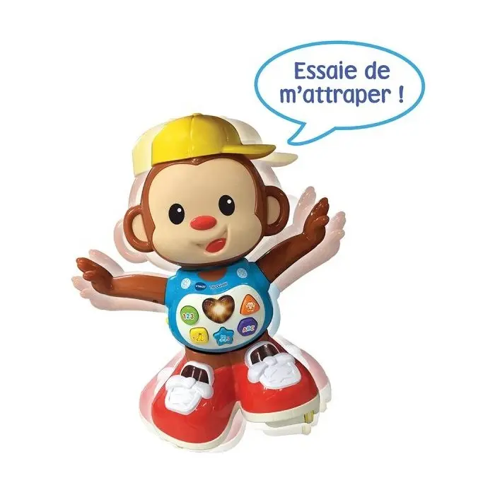 Jouet singe interactif qui marche et danse Titi Ouistiti Eveil