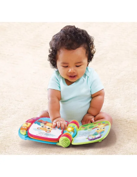 Super livre enchanté des Baby loulous bleu - livre interactif