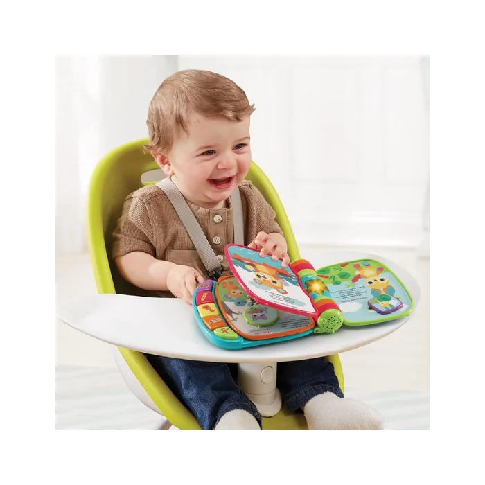 Super livre enchanté des Baby loulous bleu - livre interactif