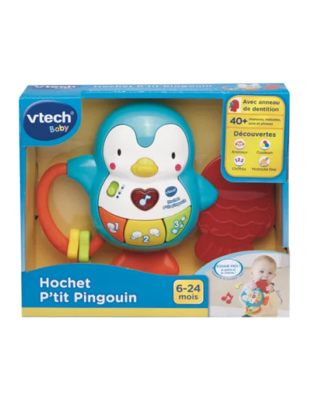 Vtech Hochet P'tit pingouin 6 - 24mois Hochet - Vtech Maroc
