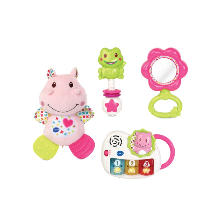 Vtech Coffret naissance Rose - Eveil des Sens 0m+ Jouet -