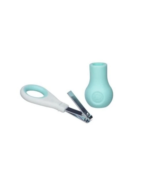 Bébé Confort Ergonomic Nail Clipper with Base - Blue