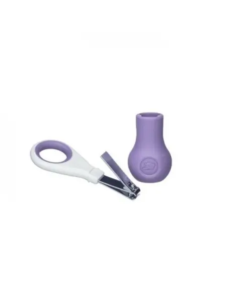 Bébé Confort ergonomic nail clippers with base - violet