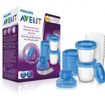 Pots De Conservation Pour Lait Maternel Avent Univers Maman Puericulture Maroc