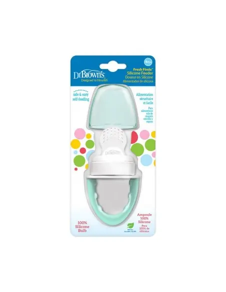 Dr Brown's teething pacifier from 4 months green — photo 2