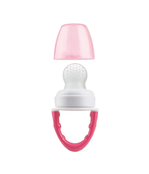 Dr Brown's teething pacifier from 4 months Pink
