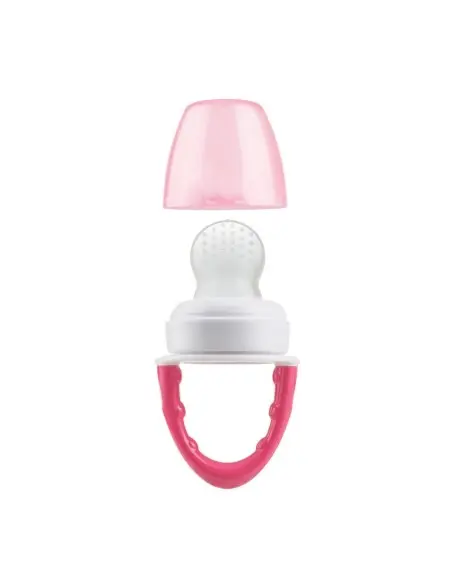 Dr Brown's teething pacifier from 4 months Pink