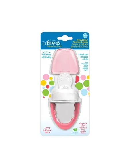 Dr Brown's teething pacifier from 4 months Pink — photo 3