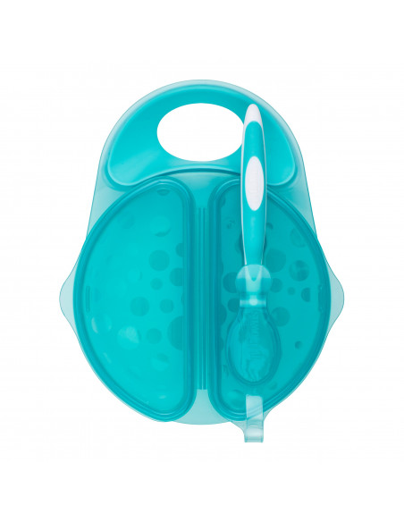 Dr Brown's Bol et Cuillère à Couvercle 4m+ Vaisselle bébé - Dr
