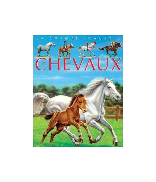 La grande imagerie: Les chevaux Livres & Activités - Maroc