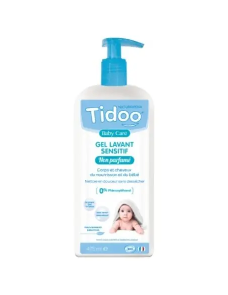 Tidoo Sensitive Foaming Cleansing Gel Unscented - 475ml