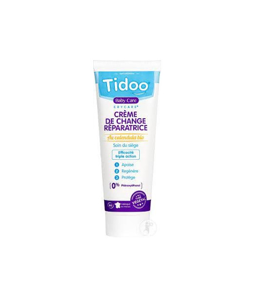 Tidoo Crème de Change Réparatrice au Calendula - 75g Crème de