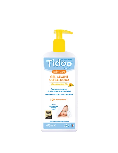 Tidoo Ultra-soft foaming cleansing gel with calendula 475ml
