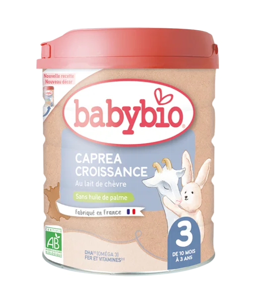Babybio CAPREA 3 Croissance au Lait de Chèvre 800g Céréales &