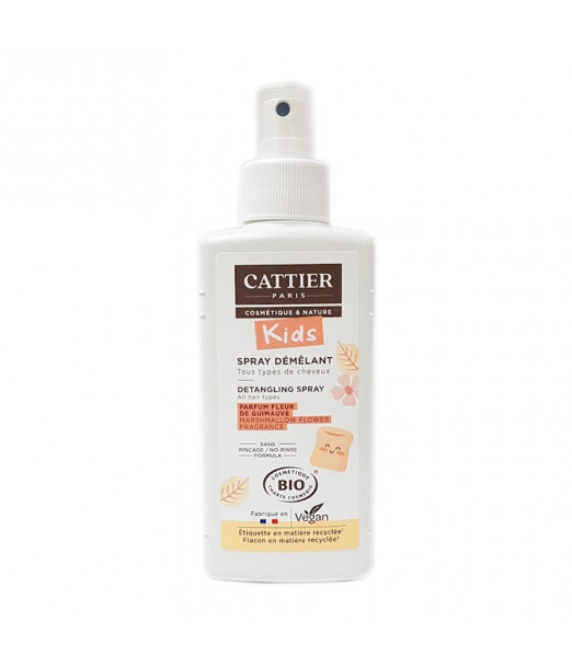 Cattier Spray Démêlant kids 200ml 3ans+ Cheveux & Corps -