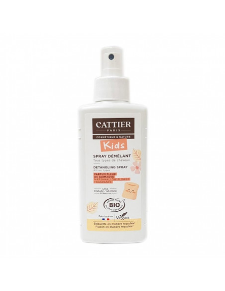 Cattier Spray Démêlant kids 200ml 3ans+ Cheveux & Corps -