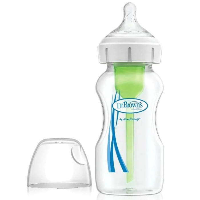 Dr Brown's Biberon en verre 270ml Cole large Biberon &