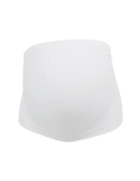 Bandeau de soutien pour la grossesse - Blanc Soin Vergetures -