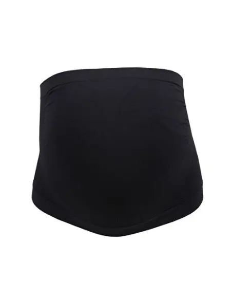 Bandeau de soutien pour la grossesse - Noir Soin Vergetures -