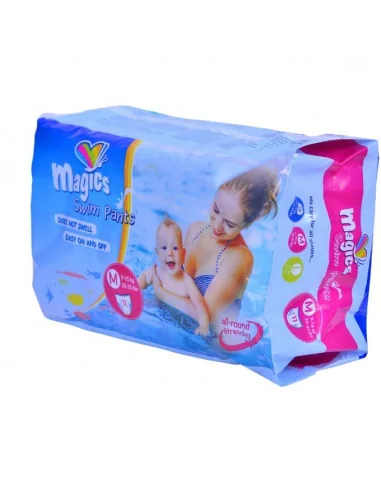 Couches Natation taille M – 4 (7-15kg) Magics au Maroc - Baby And Mom
