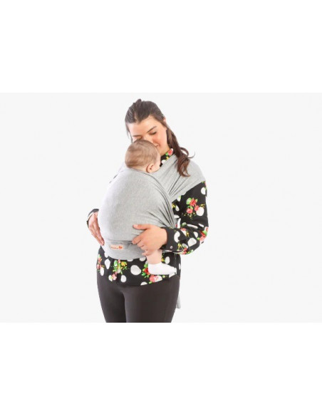 Écharpe De Portage Avec Ceinture - Gris Clair Echarpe de