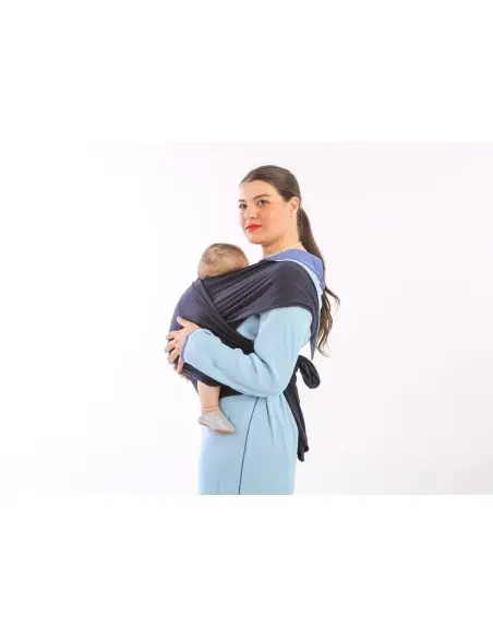 Écharpe De Portage Avec Ceinture - Bleu Echarpe de Portage /