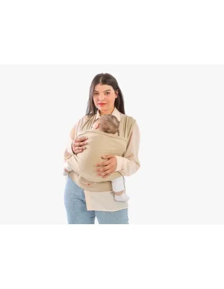 sling with waist belt - beige