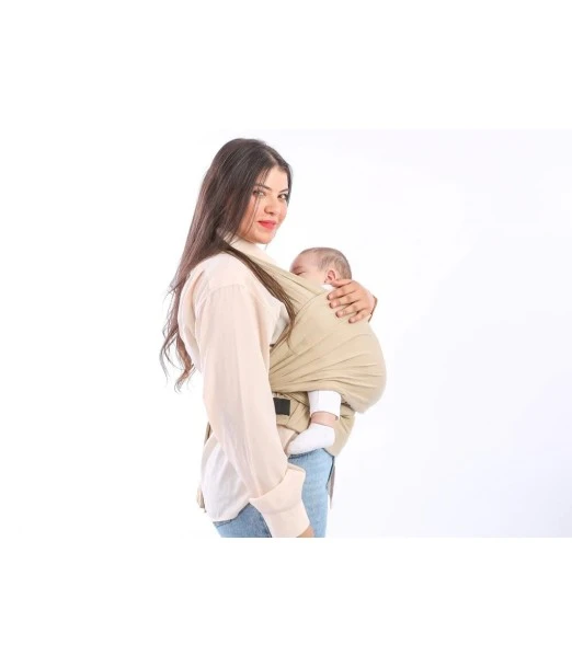 sling with waist belt - beige 2