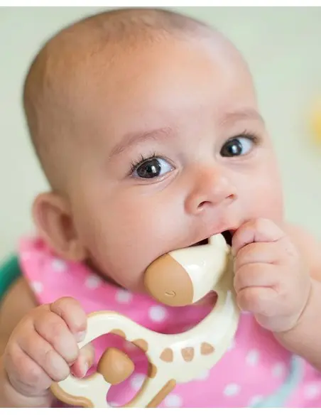 Dr Brown's Anneau de dentition Girafe 3m+ Anneau de dentition 