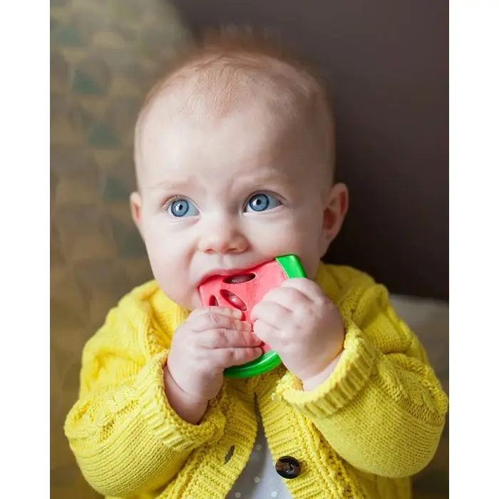 Dr Brown's Anneau de dentition Pastèque 3m+ Anneau de dentition