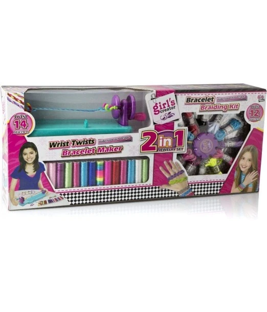 Bracelet kit - 2-in-1 jewellery maker