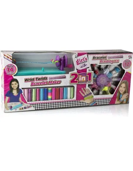 Bracelet kit - 2-in-1 jewellery maker