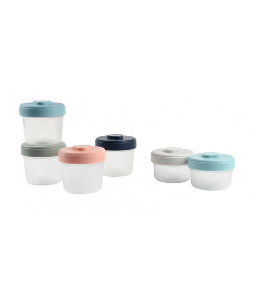 6 Portions Clip Béaba 2x90ml + 4x150ml Vaisselle bébé - Beaba