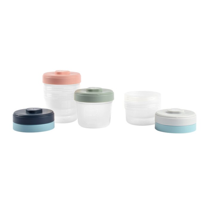 6 Portions Clip Béaba 2x90ml + 4x150ml Vaisselle bébé - Beaba