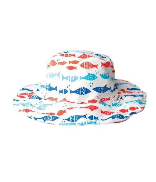 UV-protective Tribal fish Tiny Twinkle hat 2