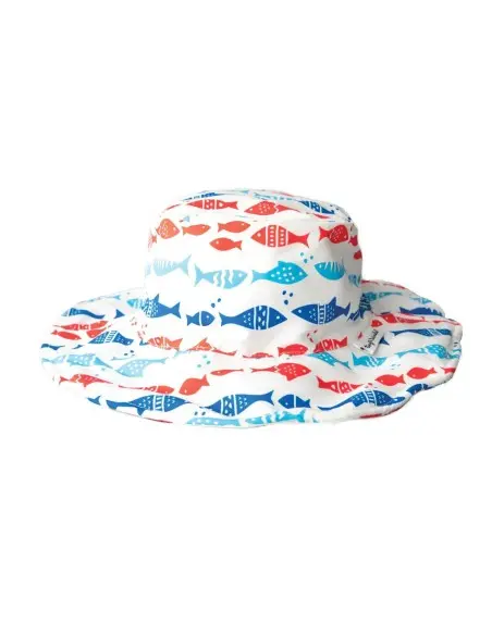 UV-protective Tribal fish Tiny Twinkle hat — photo 2