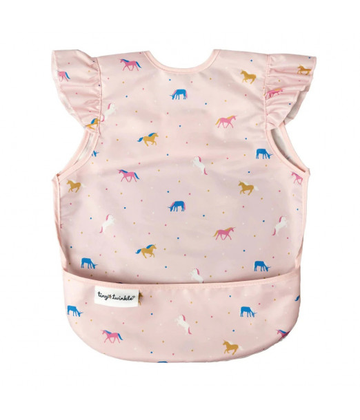 Bavoir volant Mess-proof - Licorne Confettis Tiny Twinkle 6m+