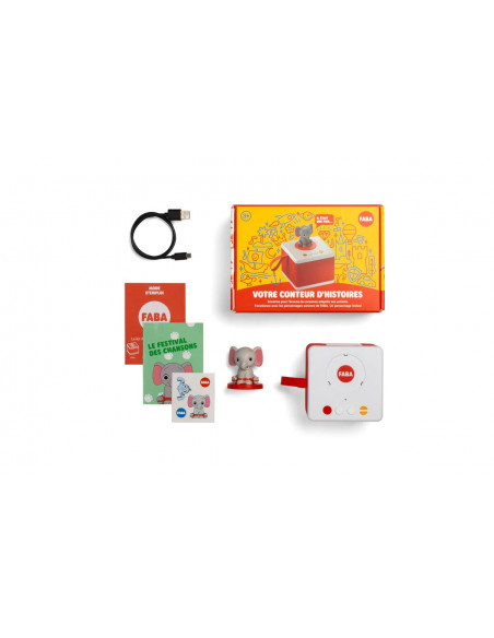 Faba Conteneur d'histoires - Starter Set Jeux éducatifs - FABA