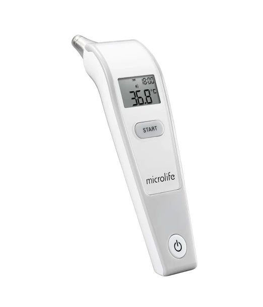 Ear thermometer with 'clean me' technology IR 150