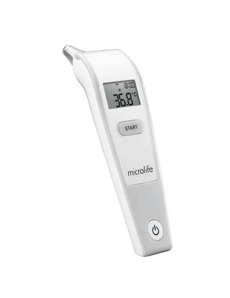 Ear thermometer with 'clean me' technology IR 150