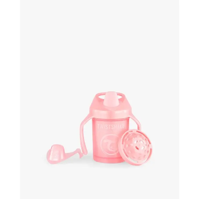 Tasse à Bec Twistshake Anti-fuites 230ml 4m+ Pearl Pink