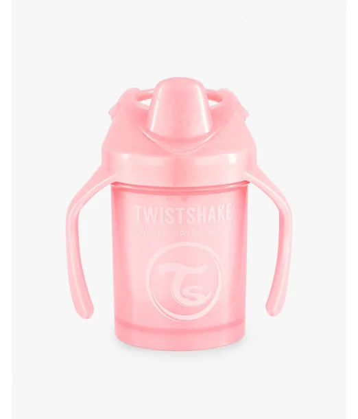 Tasse à Bec Twistshake Anti-fuites 230ml 4m+ Pearl Pink