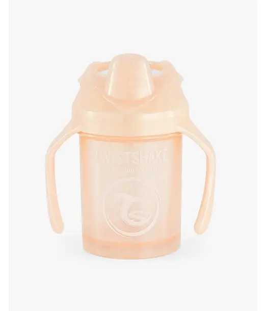 Tasse à Bec Twistshake Anti-fuites 230ml 4m+ Pearl Champagne