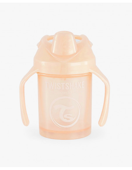 Tasse à Bec Twistshake Anti-fuites 230ml 4m+ Pearl Champagne