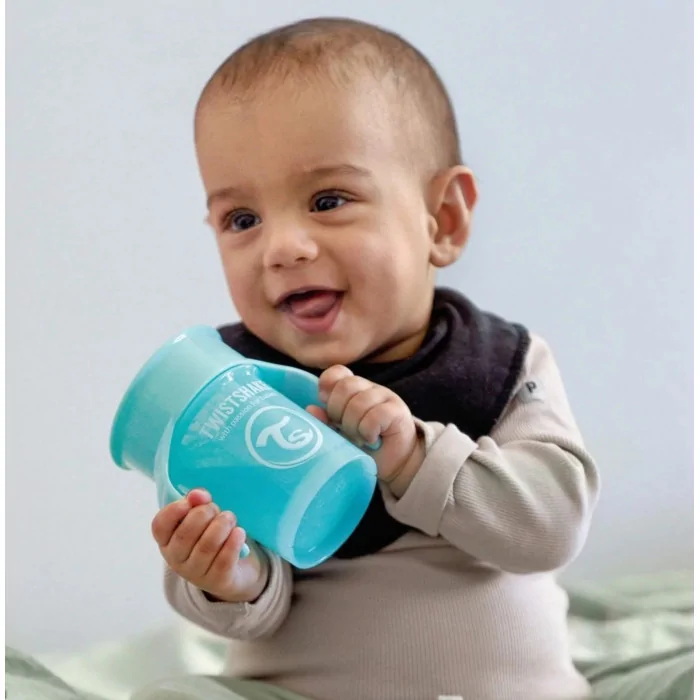 TWISTSHAKE Tasse à paille anti-fuites pour bébé 360 ml 6 mois et + Violet  sur marjanemall aux meilleurs prix au Maroc