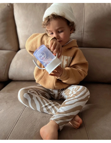 Tasse 360° Twistshake Anti-fuites 230ml 6m+ Gris Vaisselle bébé