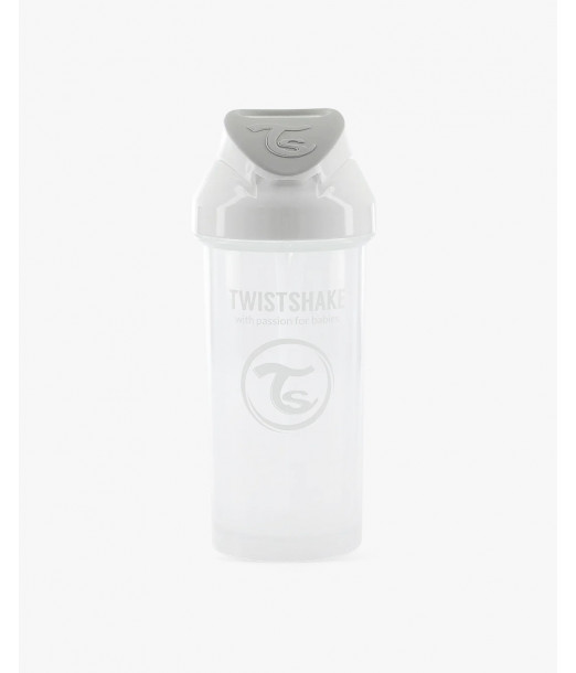 Tasse à Paille Twistshake Anti-fuites 360ml 6m+ Blanc Vaisselle 2